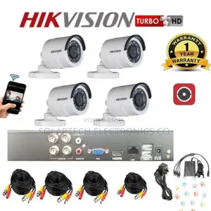 4 Channel CCTV Cameras Full Kit