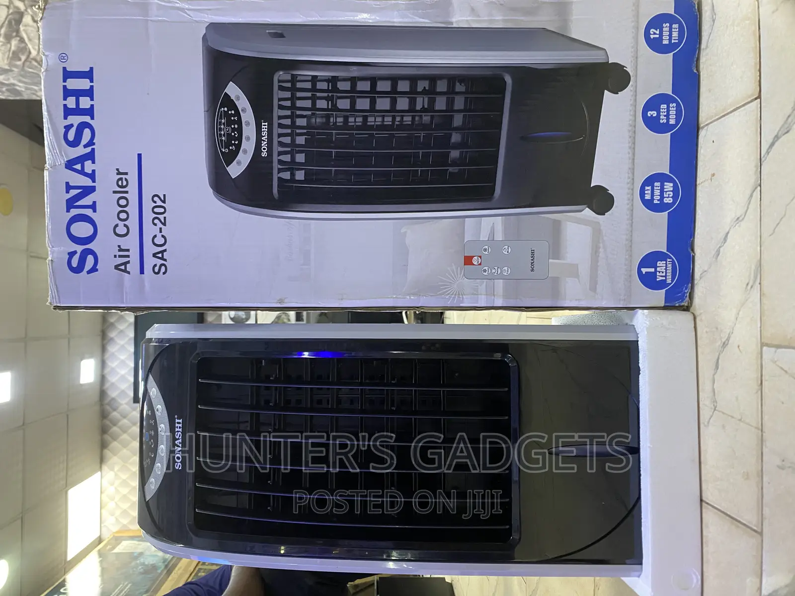 Sonashi Air Cooler 6 Liters Water Tank Brand New Original