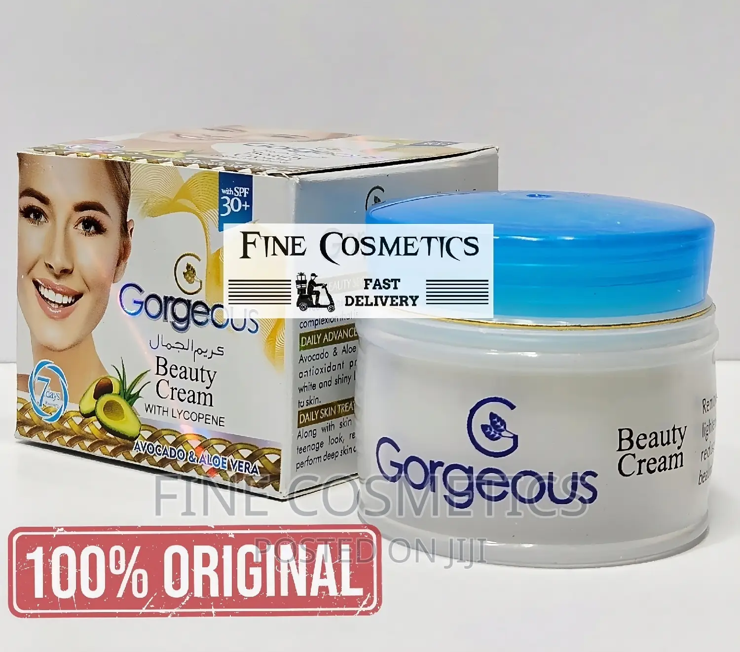 Gorgeous Beauty Cream for Spots and Dark Circles Under Eyes