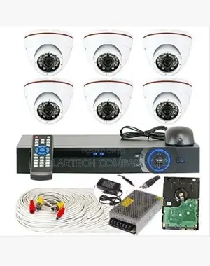 8 Channel CCTV Cameras Full Kit