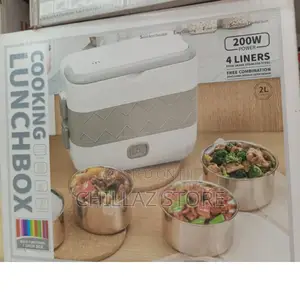 Double Layer Electric Cooking Lunch Box.