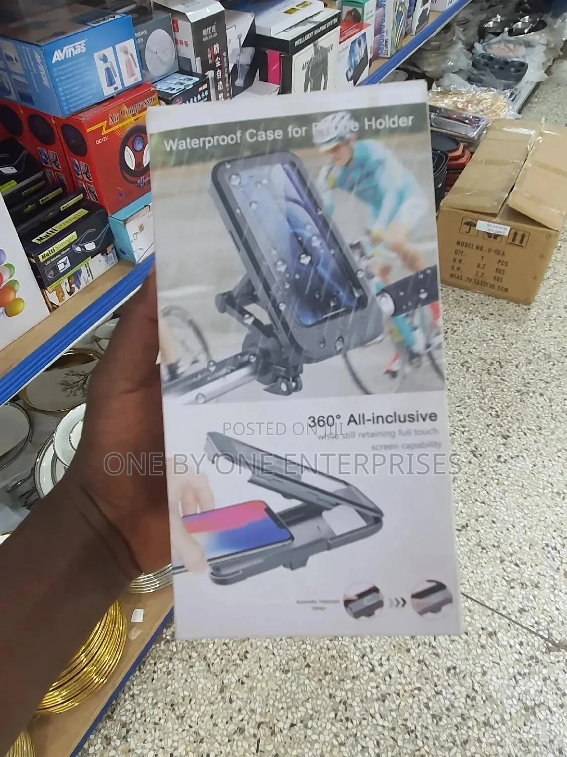 Waterproof Phone Holder For Cyclist