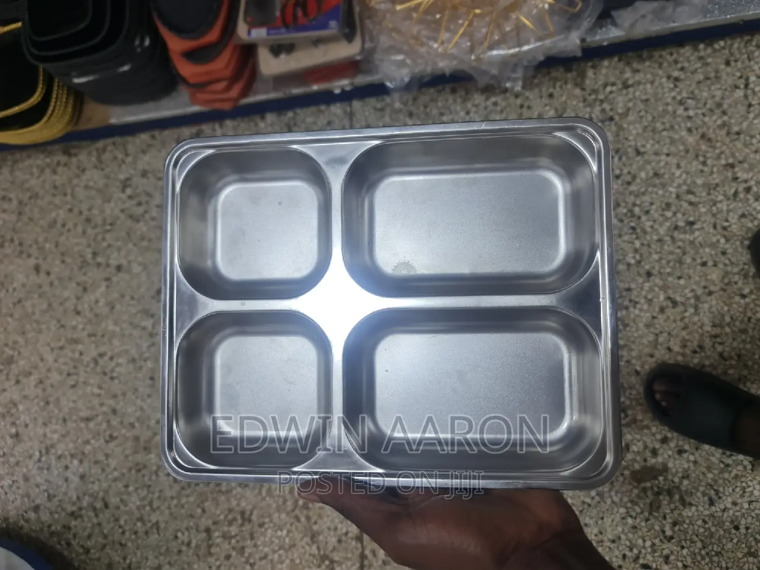 Stainless Steel Food Tray