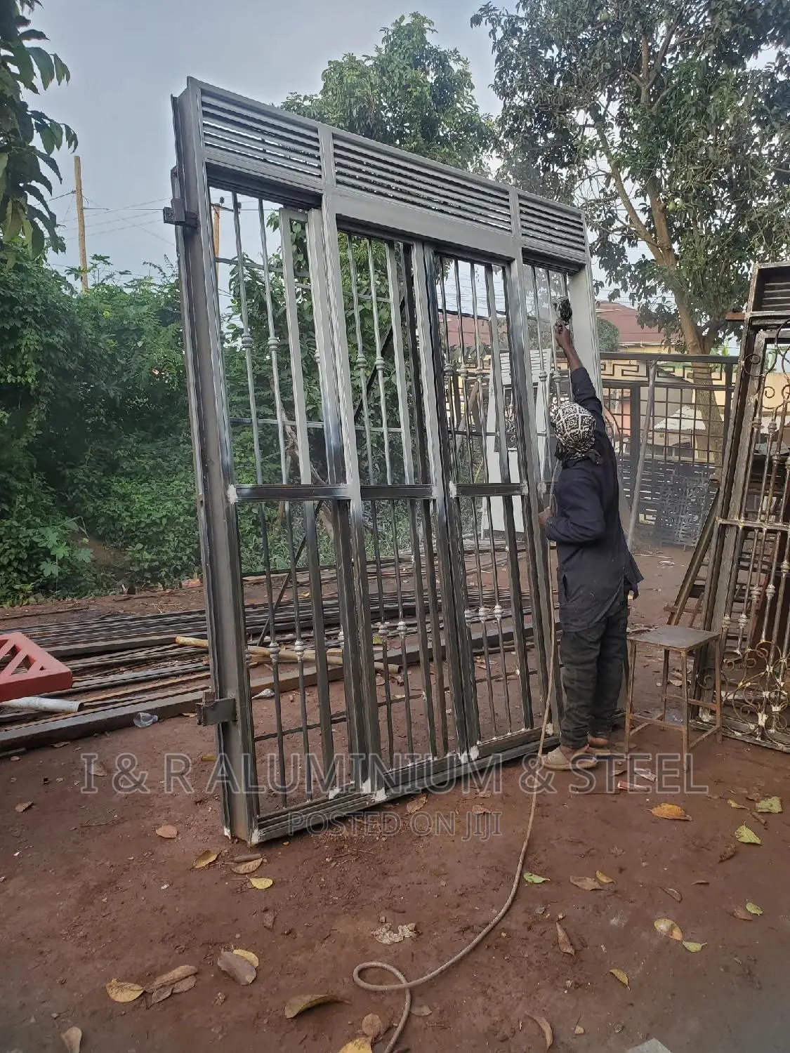 Swinging Steel Doors
