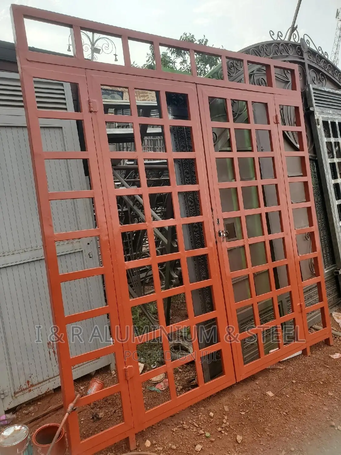 Swinging Steel Doors