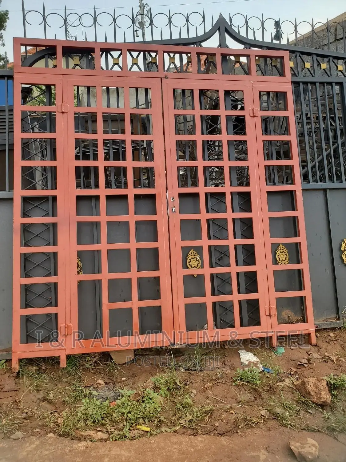Swinging Steel Doors