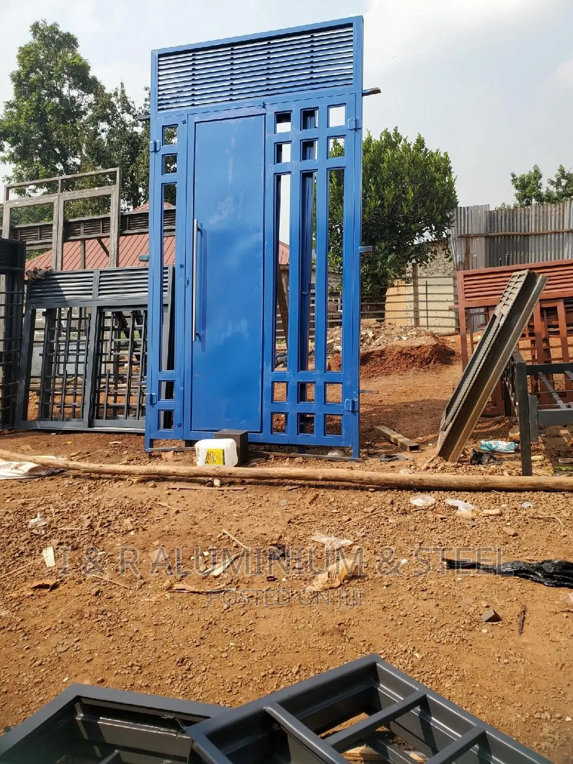 Swinging Steel Doors