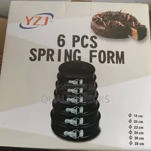6 PCS Round Cake Molds