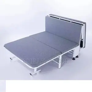 Folding Guest Metal Bed.