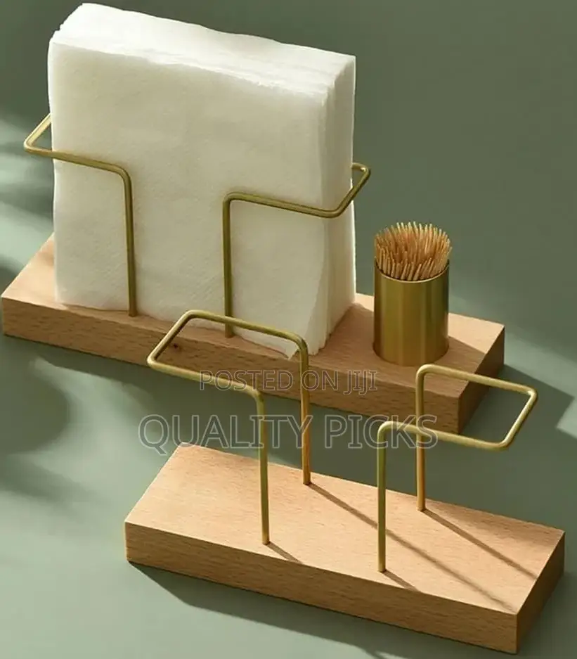 Wooden Tissue Holder