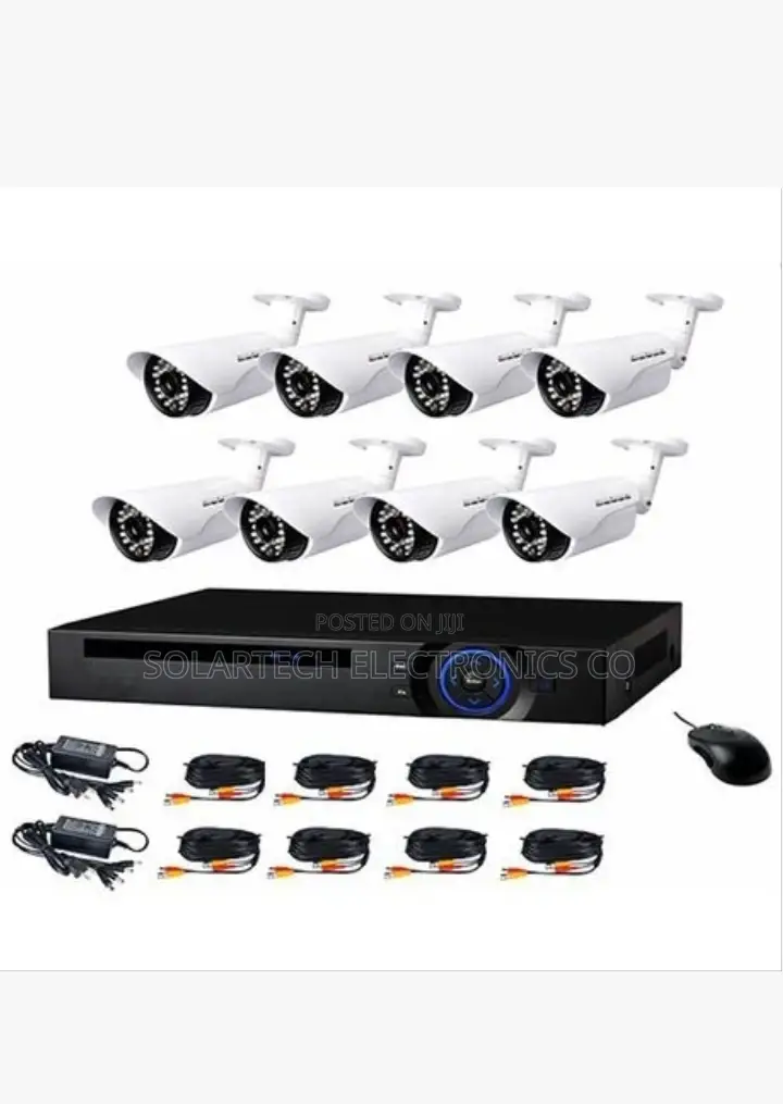 8 Channel Full Kit Cameras HD