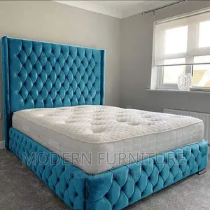 Buttoned Dressed Bed of 6 X 6 Feet Call Us