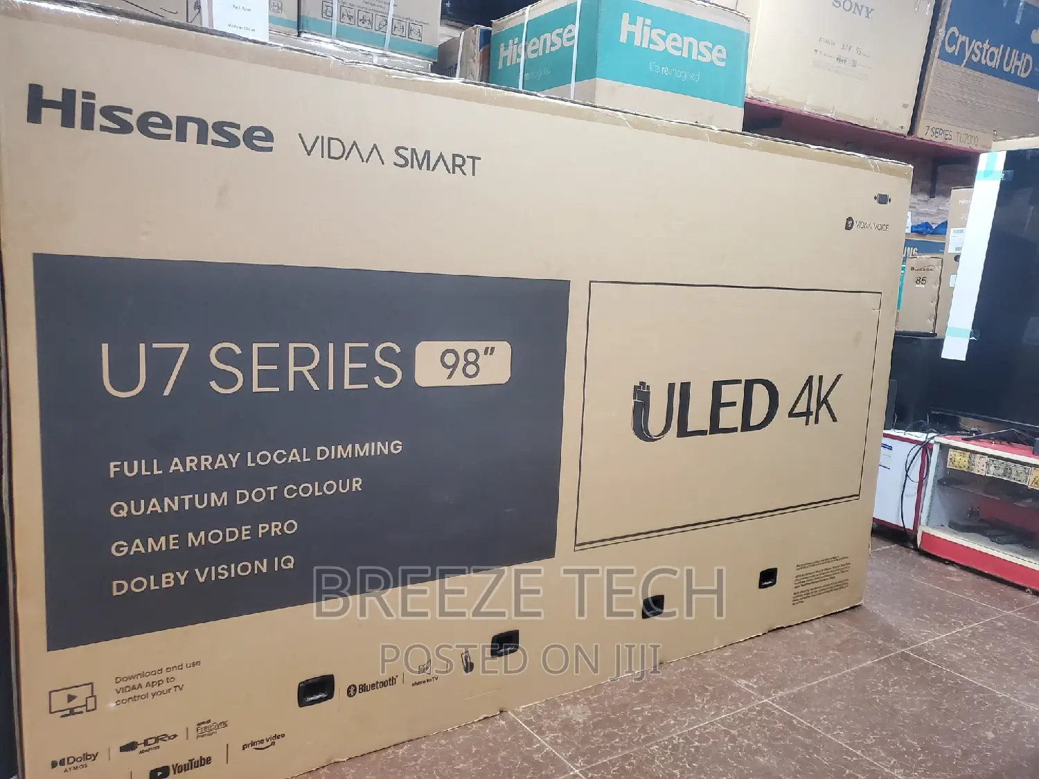 ULED 98"Inc Hisense Smart