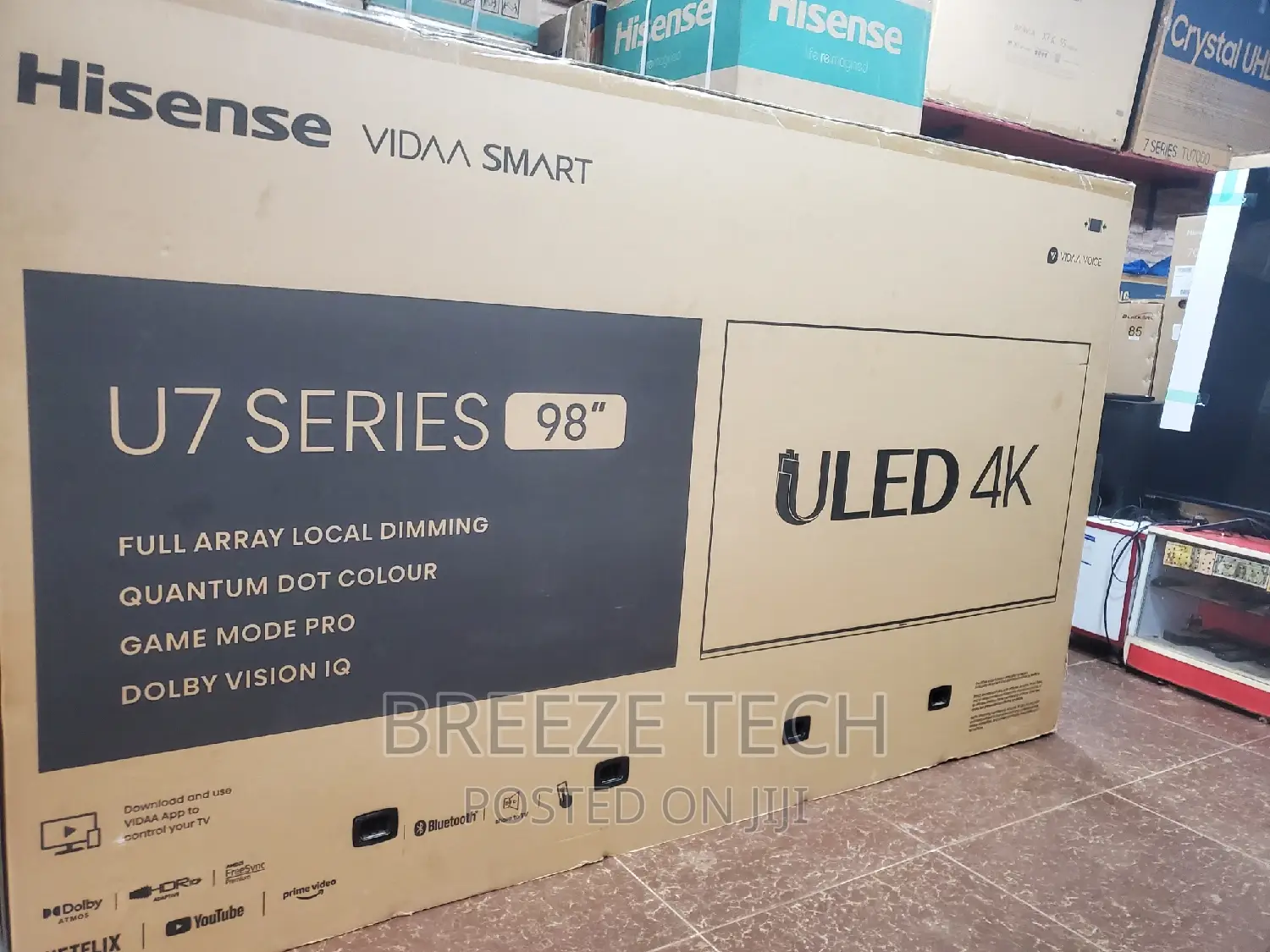 ULED 98"Inc Hisense Smart