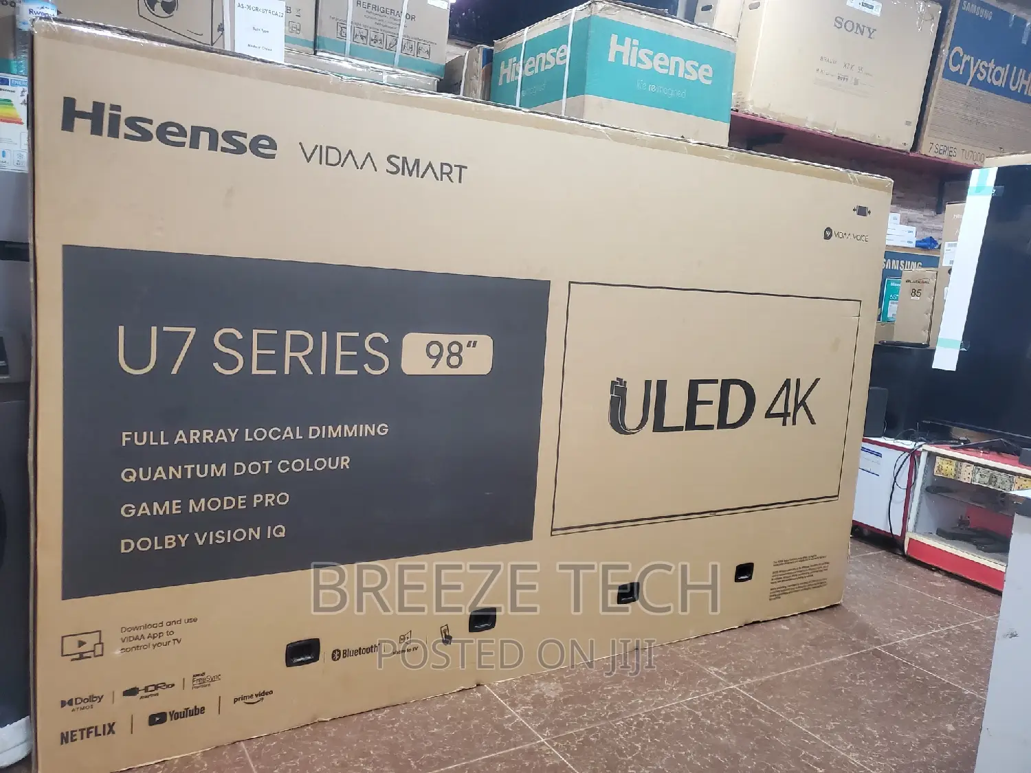 Hisense Smart Vidaa 98"Inch