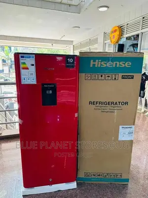Hisense 229l Single Door Refrigerator With Dispenser \\ Red