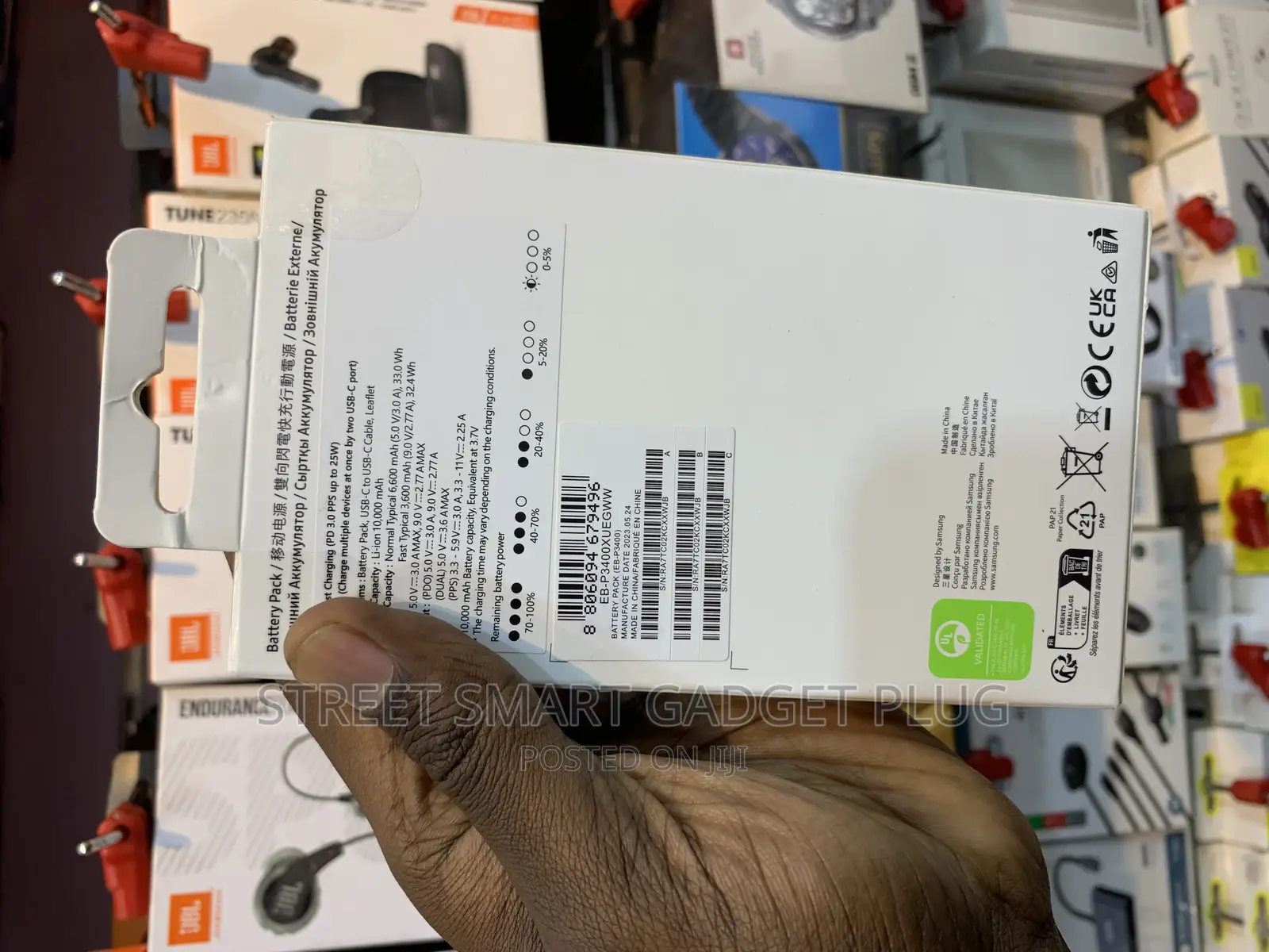 SAMUSANG BATTERY PACK 10000mah (25watts )