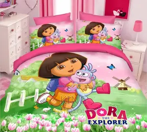 Photo - Children Duvet Set. Dora the Explorer Design