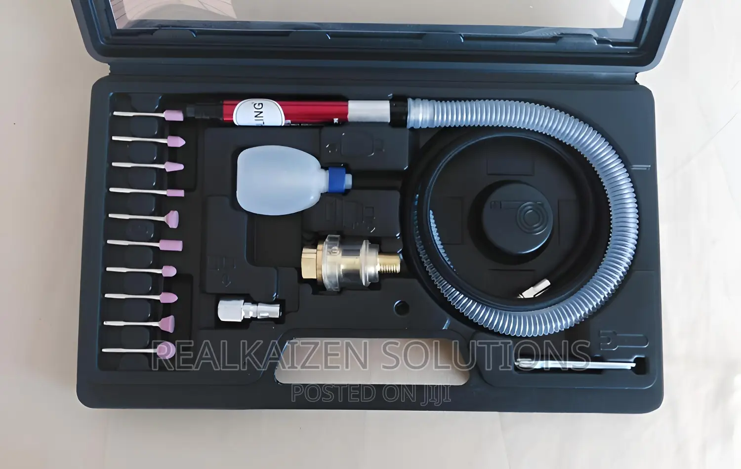 Poland VOREL 16pc Mini Pneumatic Air Die Grinder | Shapner