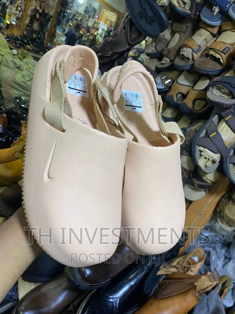 Nike Clogs.