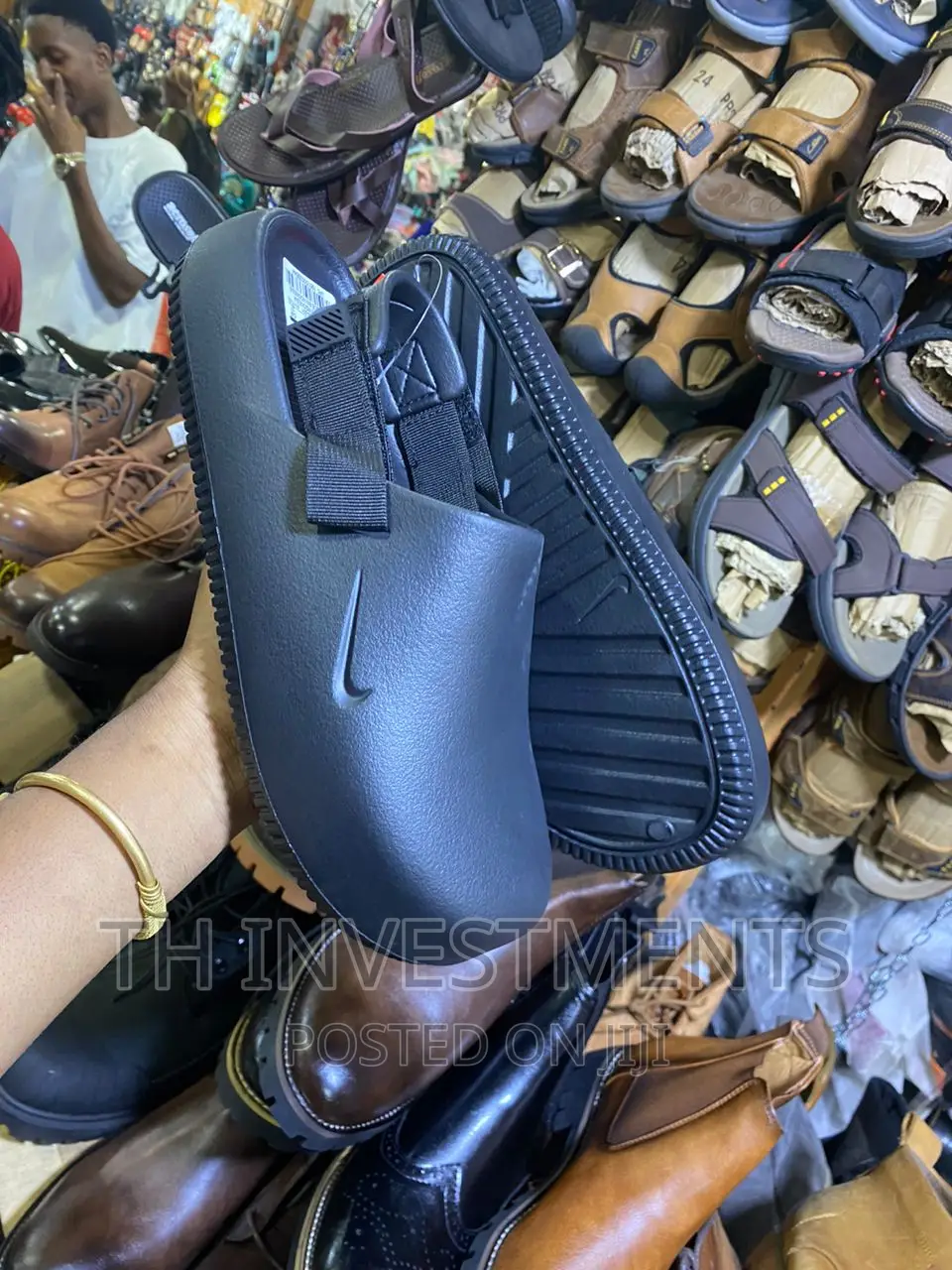 Nike Clogs.