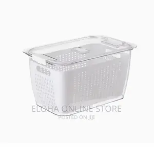 2 in 1 Fridge Drain Basket and Storage Containers