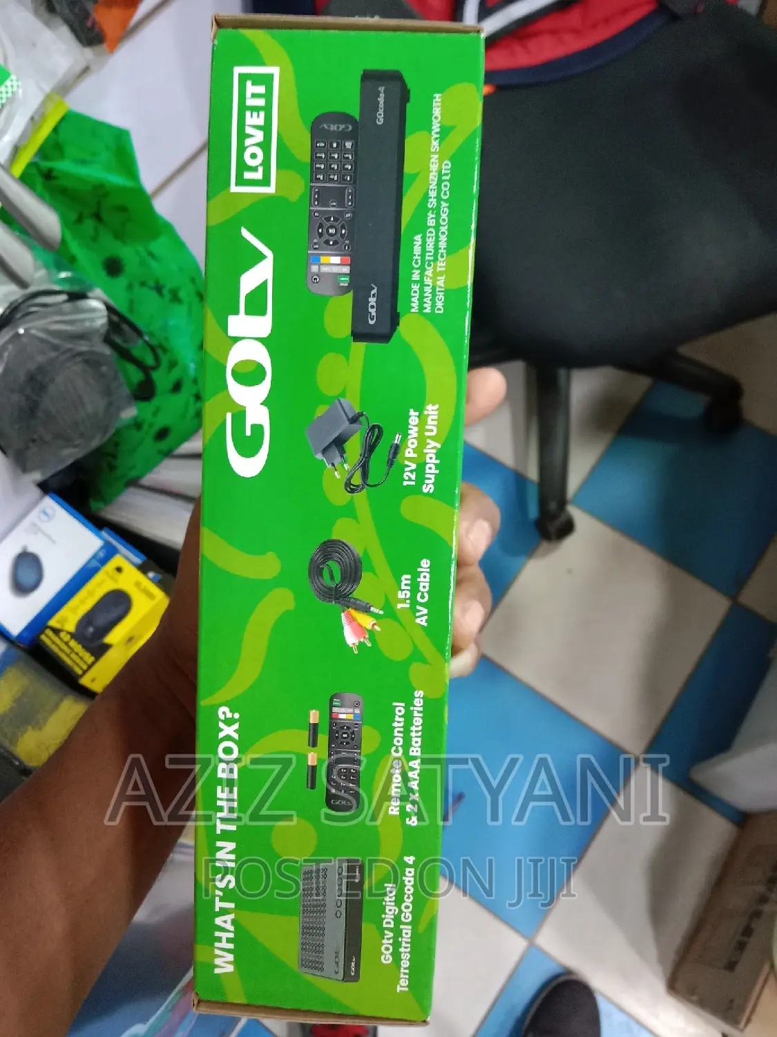 Gotv Full Kit,Compacty, Digital TV Service Technology,Black