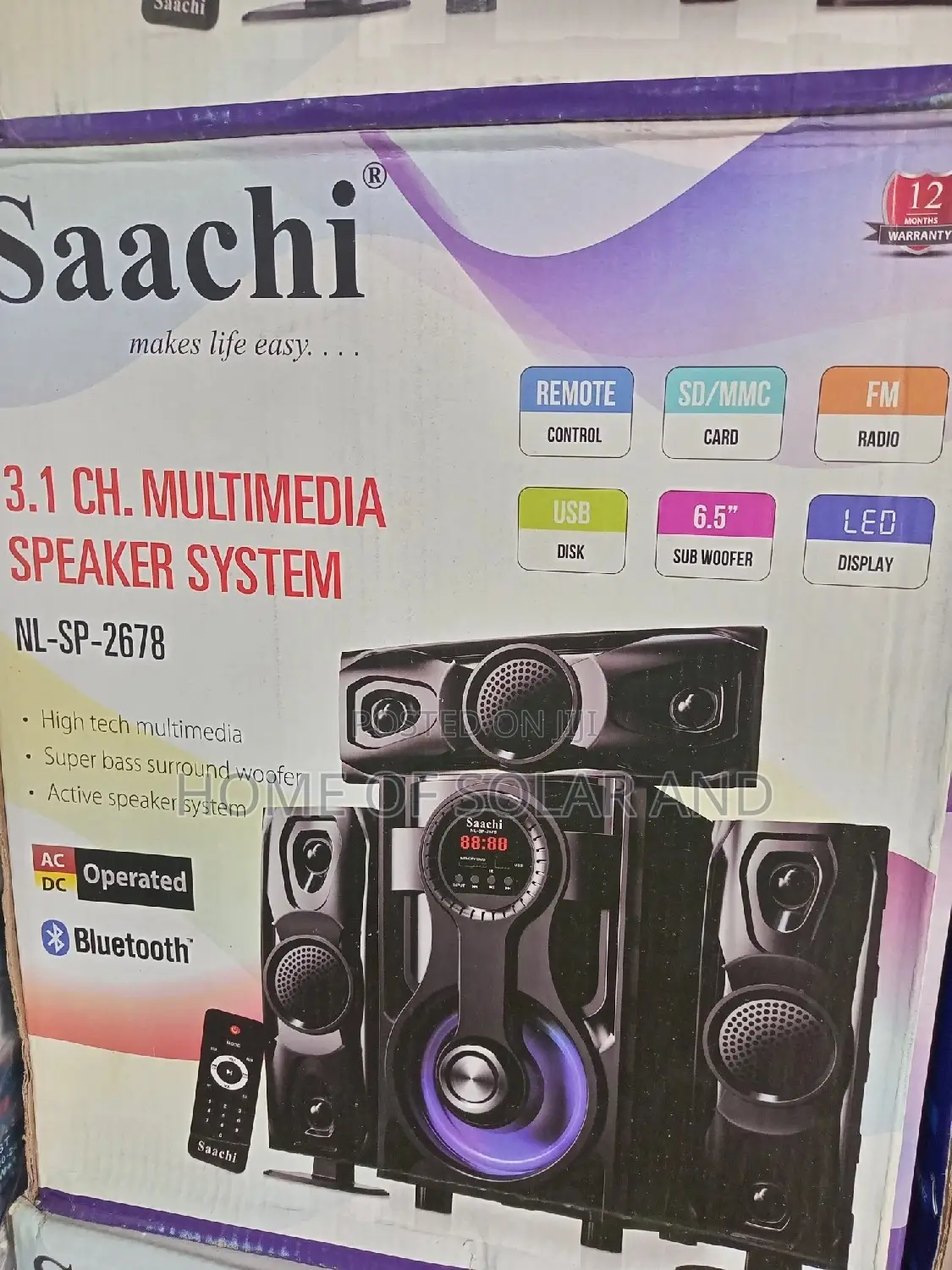 Saachi Subwoofer 3.1