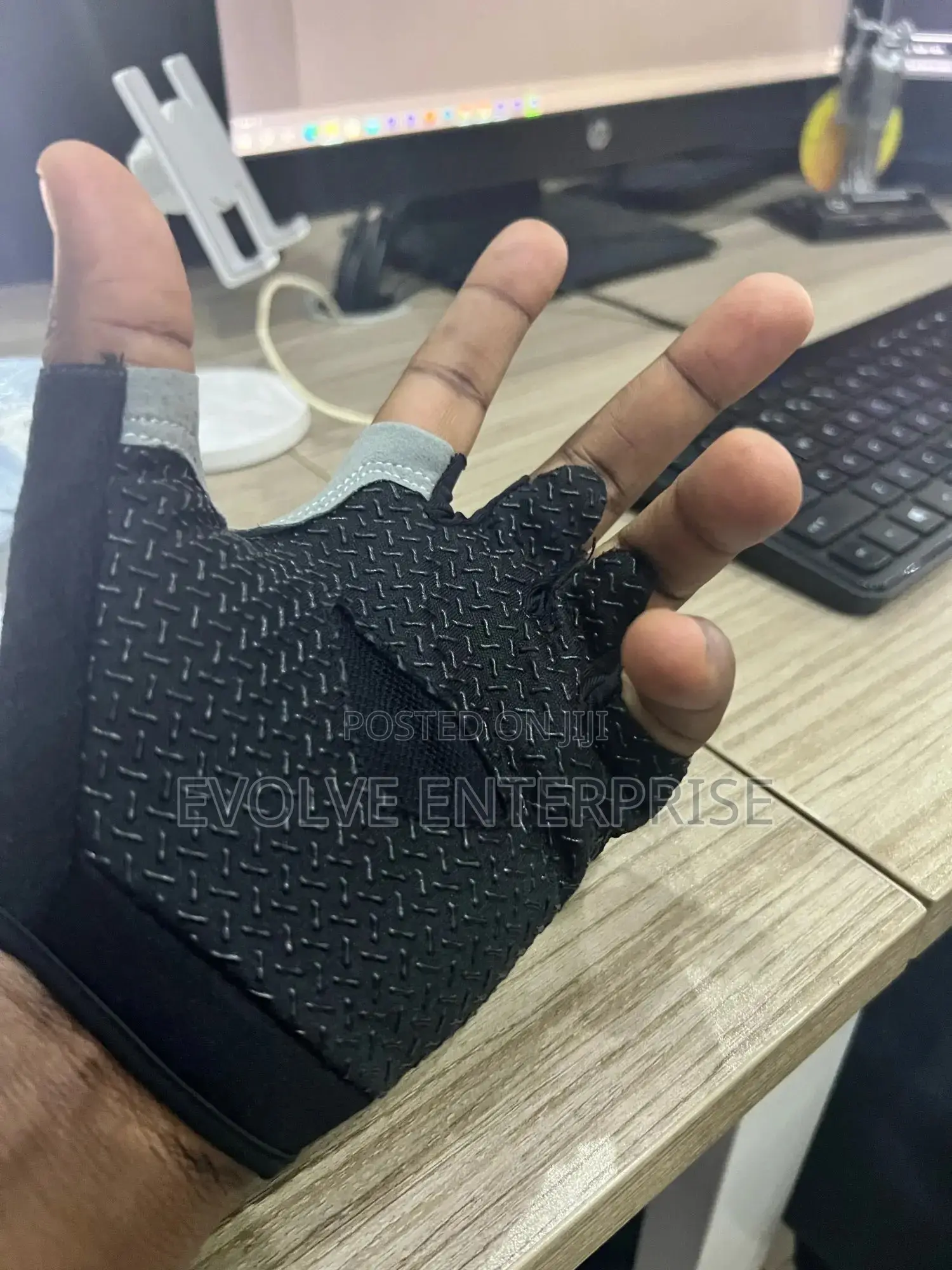 Half Finger Gloves Gym Fitness Anti-Slip