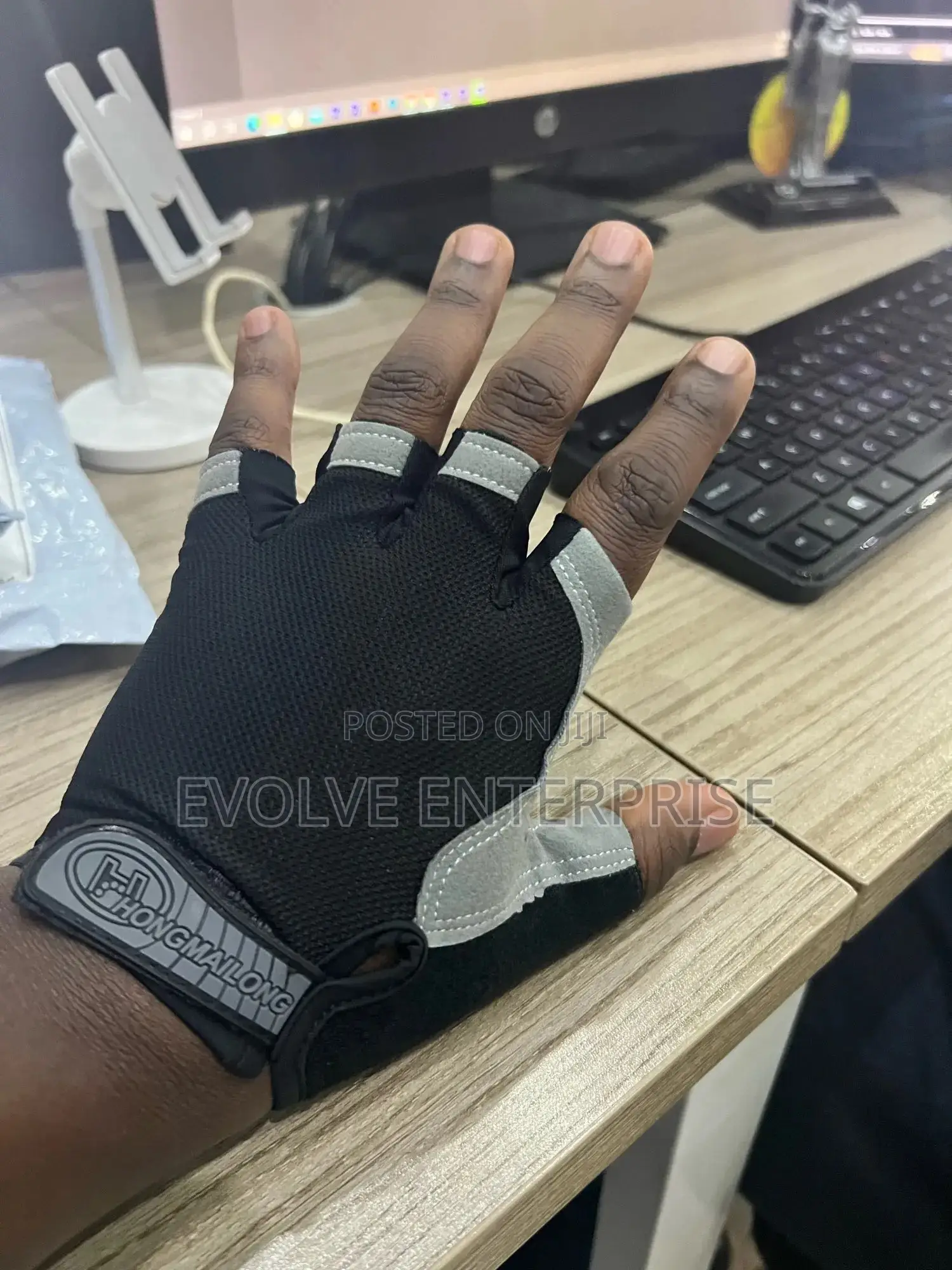 Half Finger Gloves Gym Fitness Anti-Slip