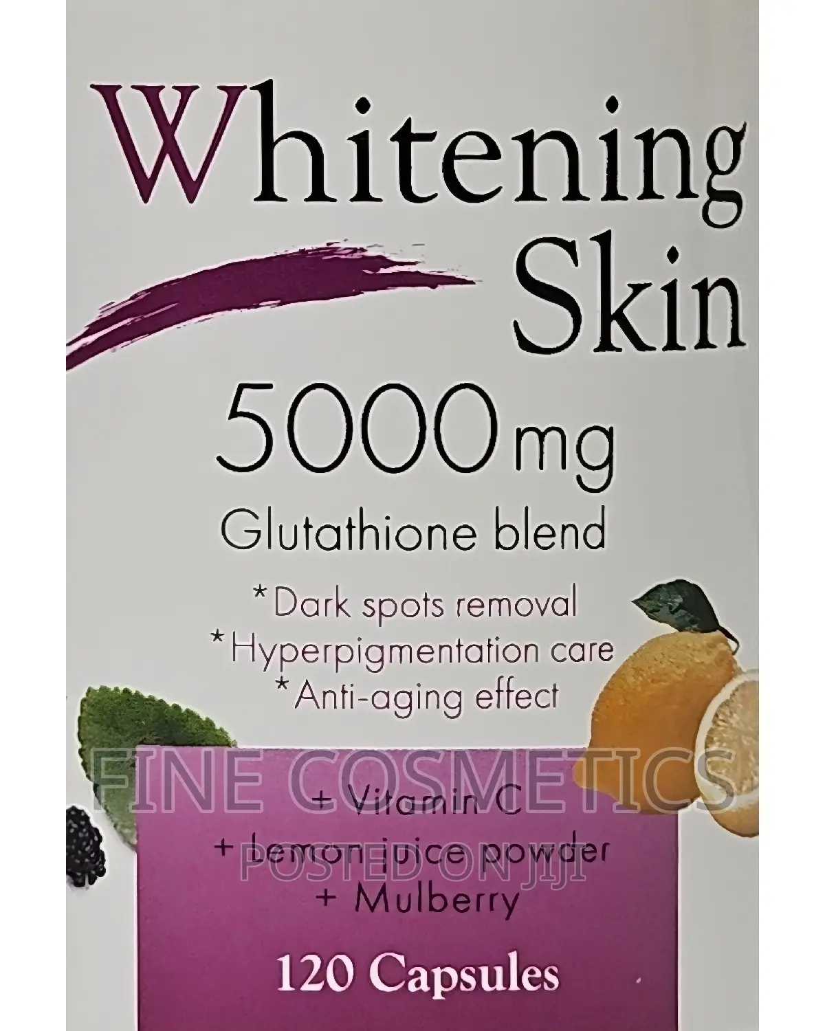 WHOLESALE ONLY, Skin Whitening Pills Wiz Glutathione.120caps