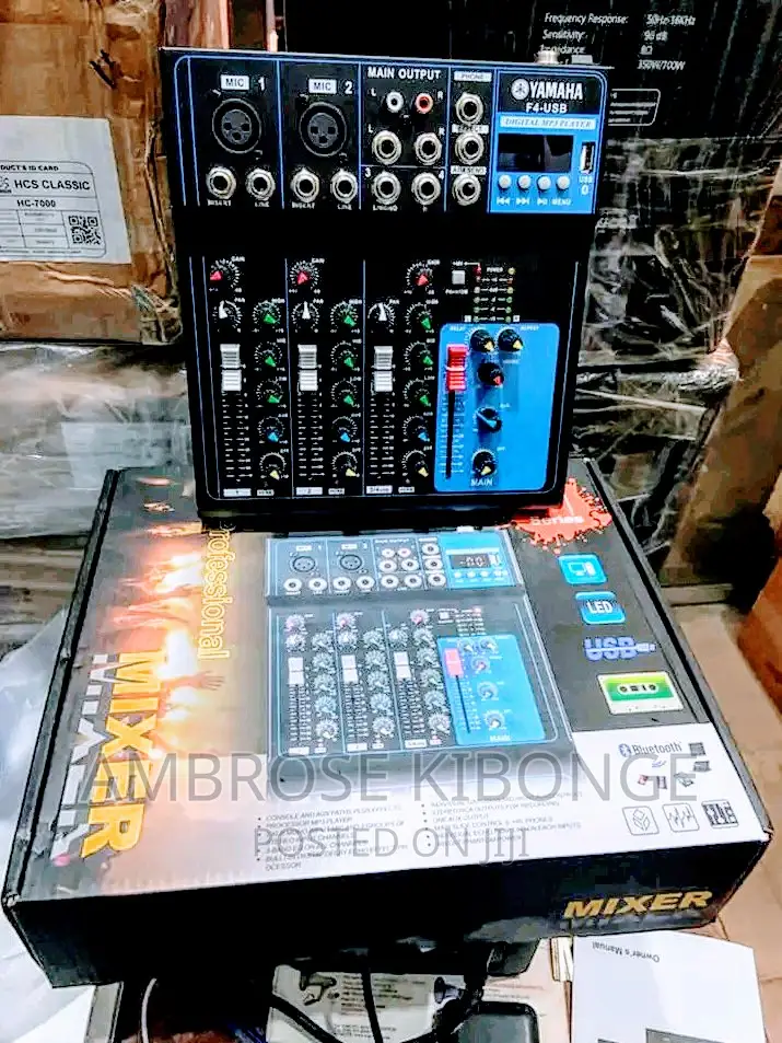 High Quality YAMAHA F4-Usb Fully Loaded Live Sound Mixer.