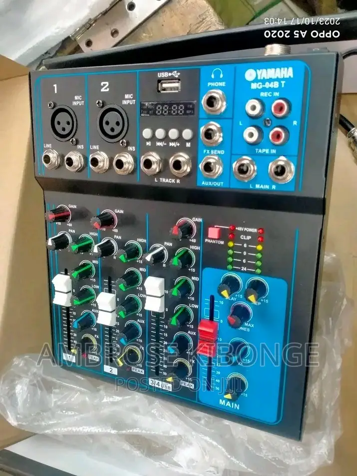 High Quality YAMAHA F4-Usb Fully Loaded Live Sound Mixer.