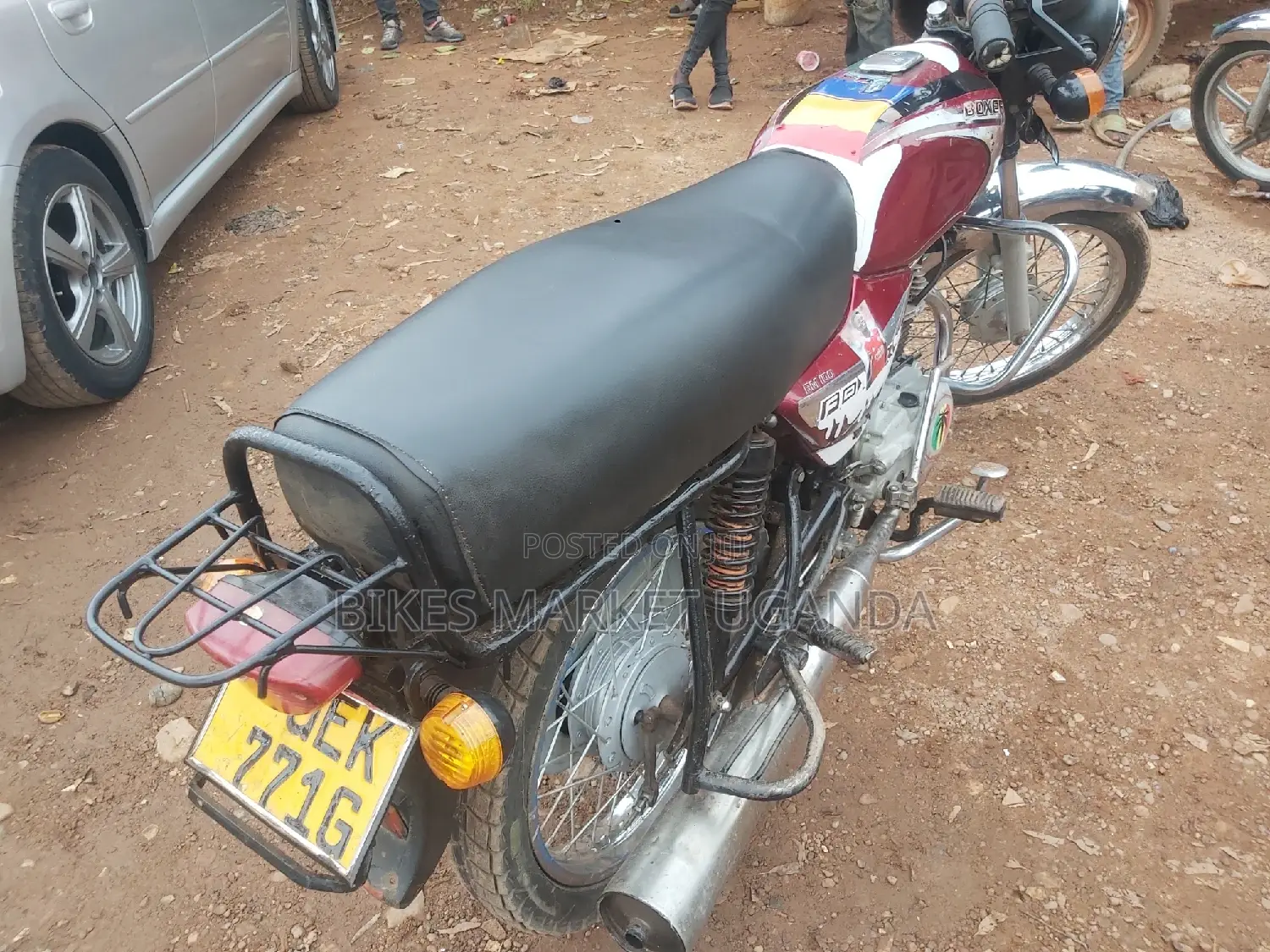 Bajaj Boxer 2017 Red