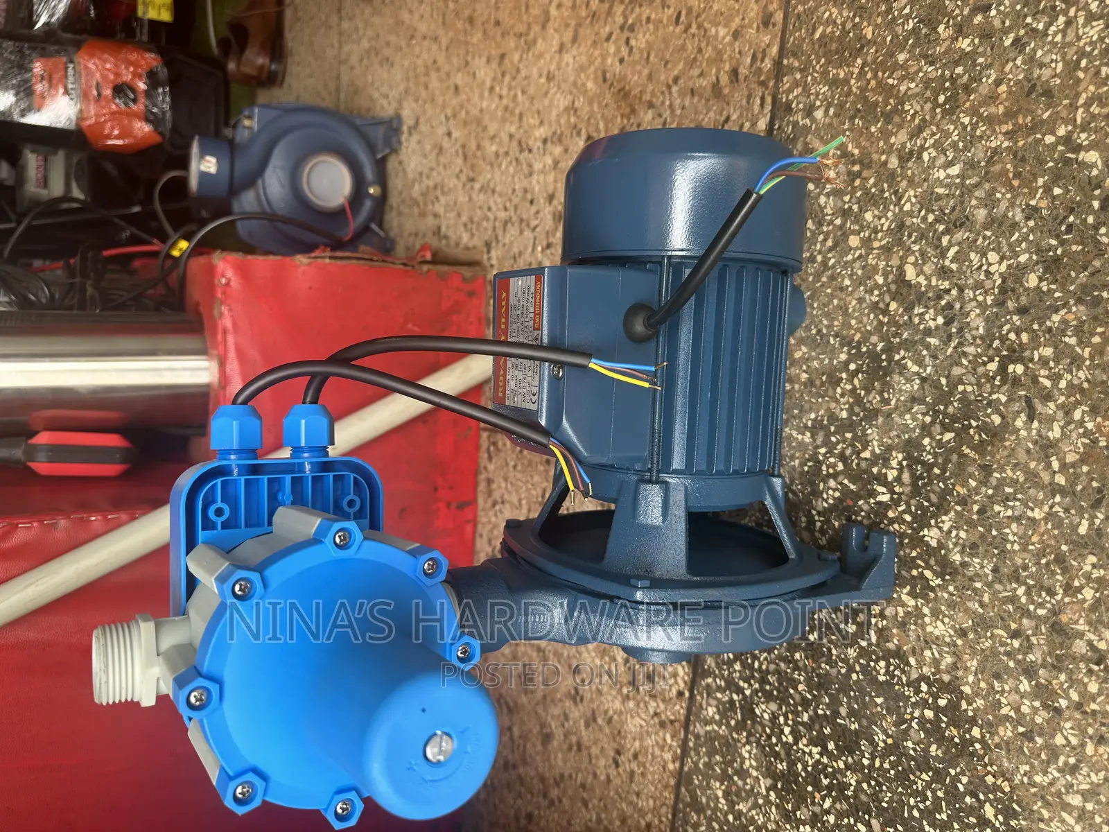 1HP Water Pump With Pump Booster