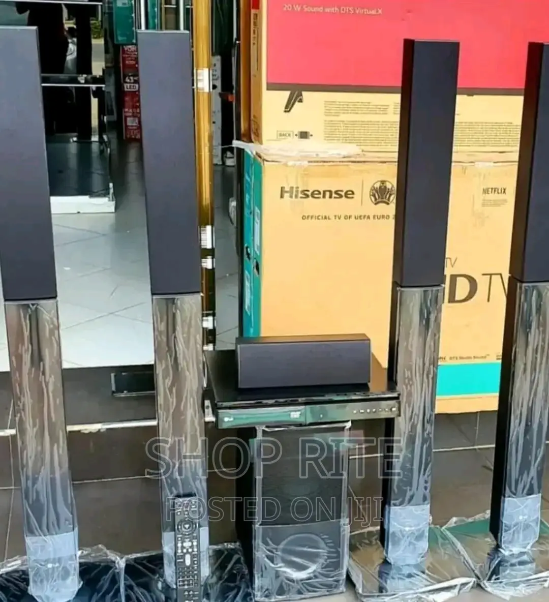 LG Home Theater Systems Tall Speakers With DVD