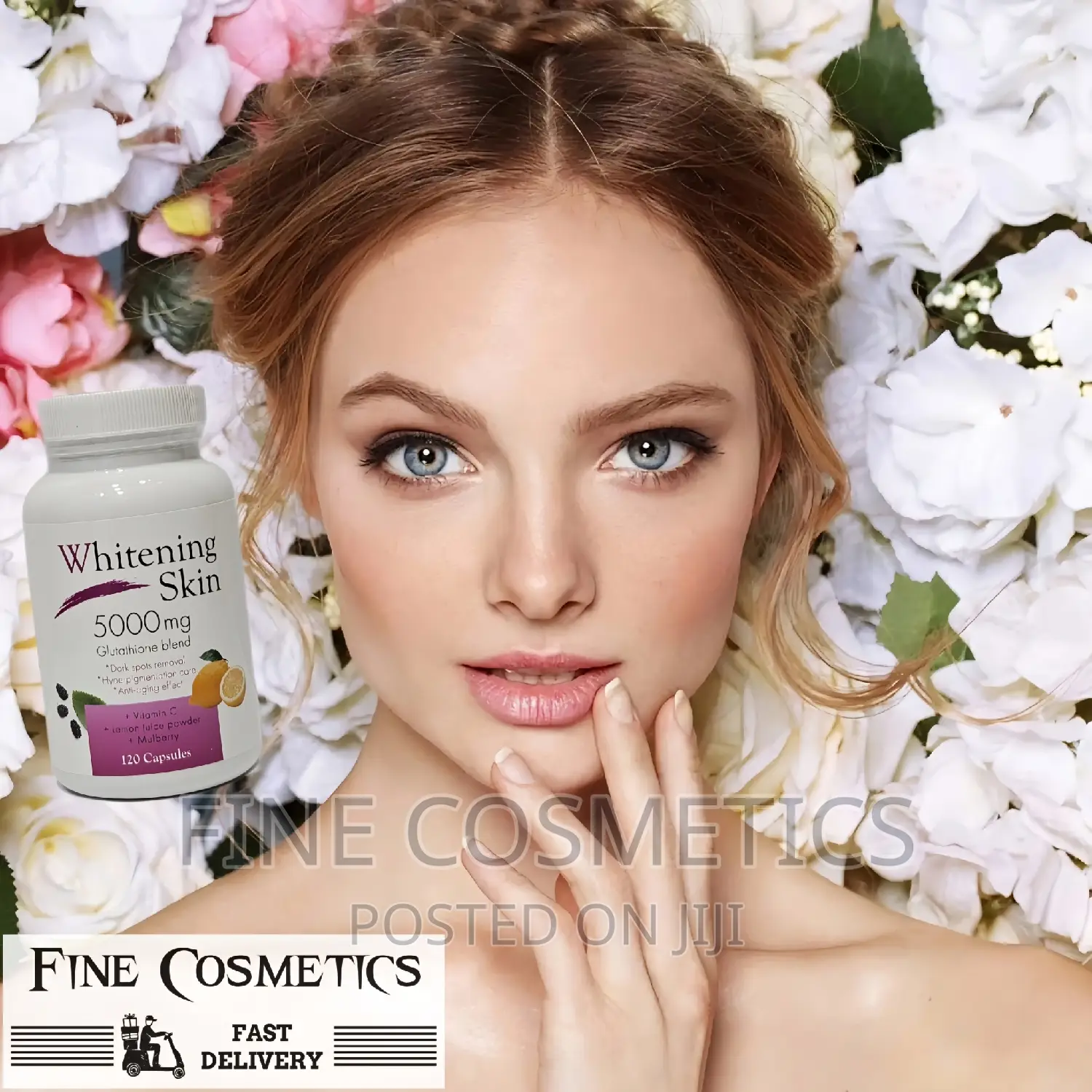 Original Skin Lightening Pills With Glutathione USA 120pills