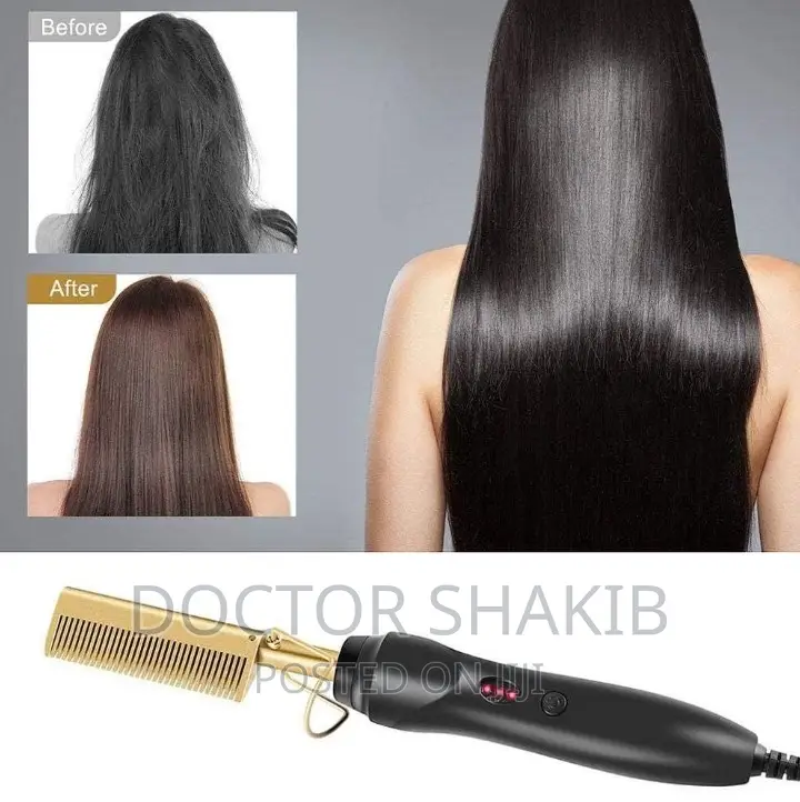 Modern Electric Hot Comb Hair Straightener