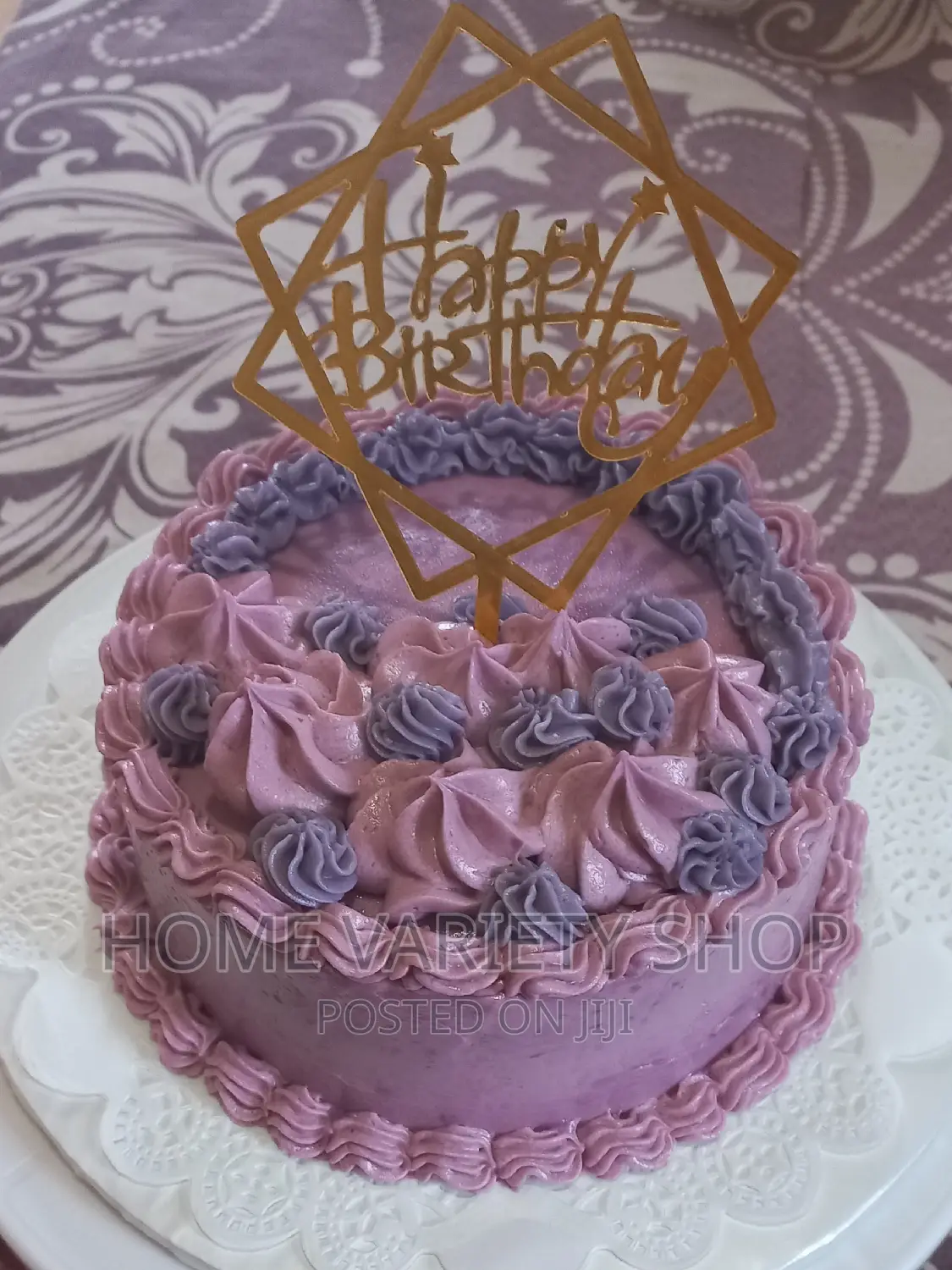 Buttercream Iced Cake, Birthday, Graduation Baby Shower Cake