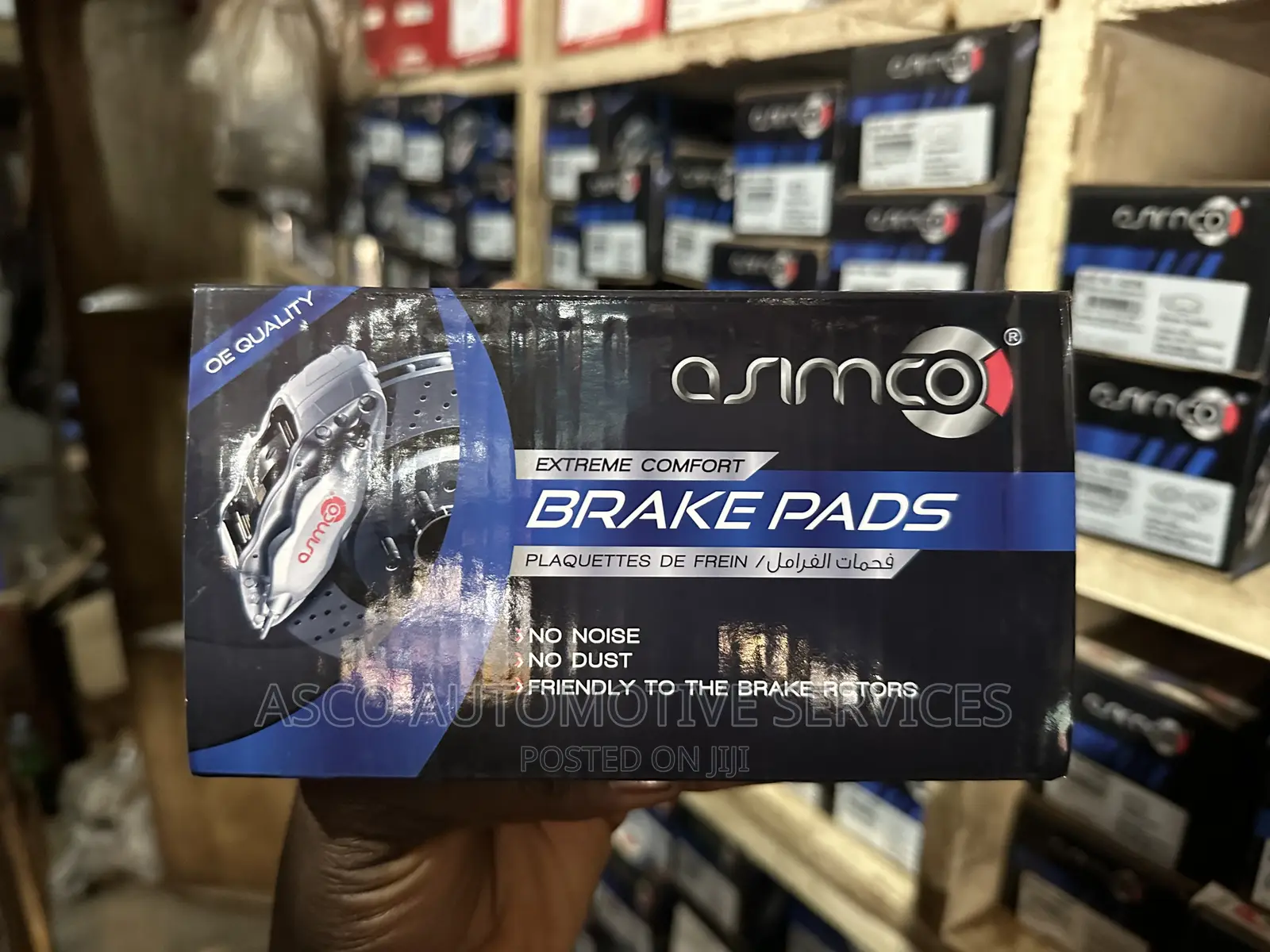 Rear Brake Pads for Land Cruiser VX 300 Series.