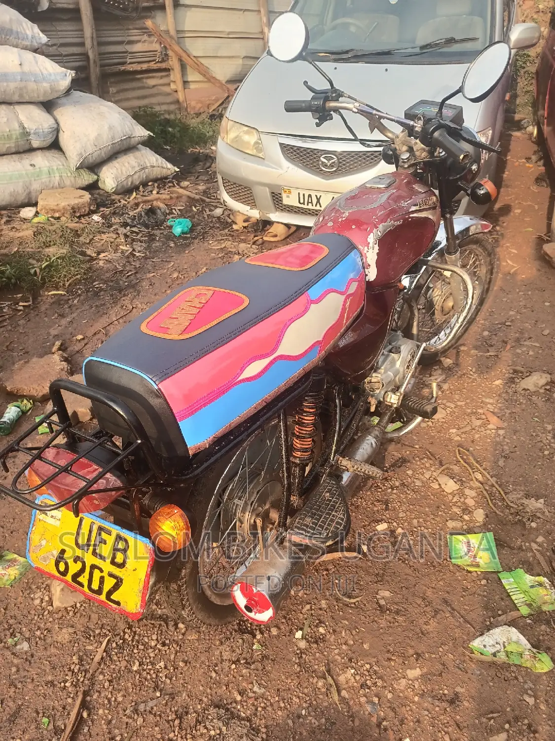 Bajaj Boxer 2016 Red