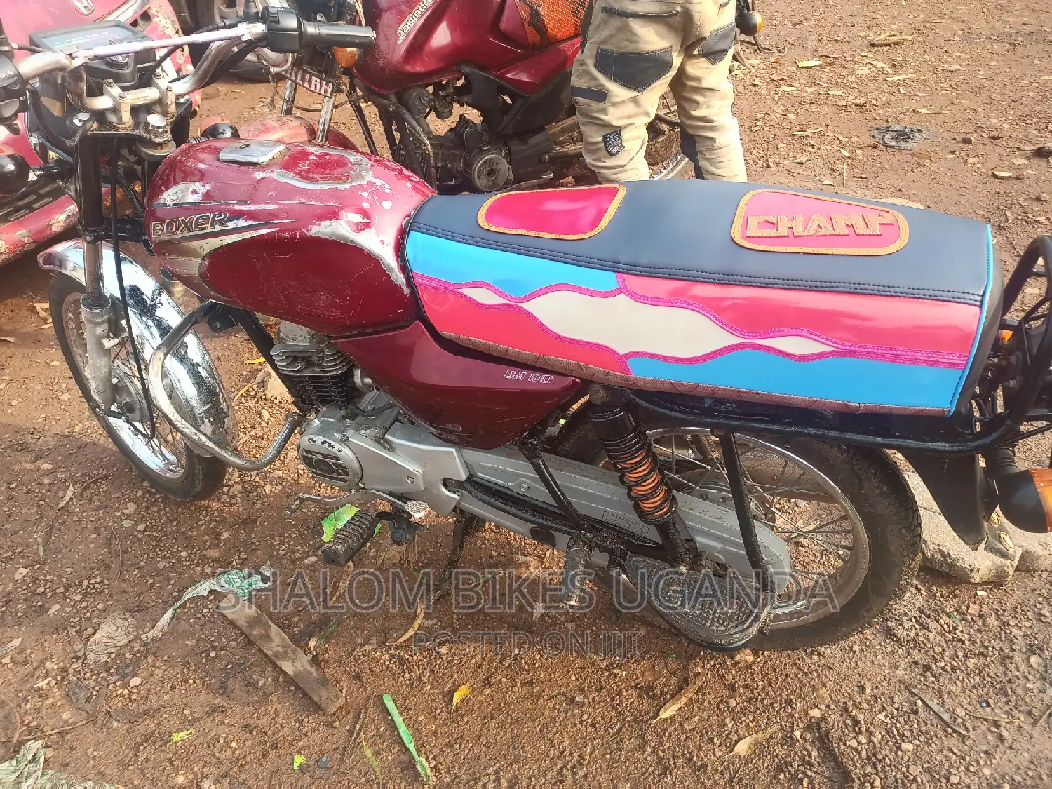 Bajaj Boxer 2016 Red