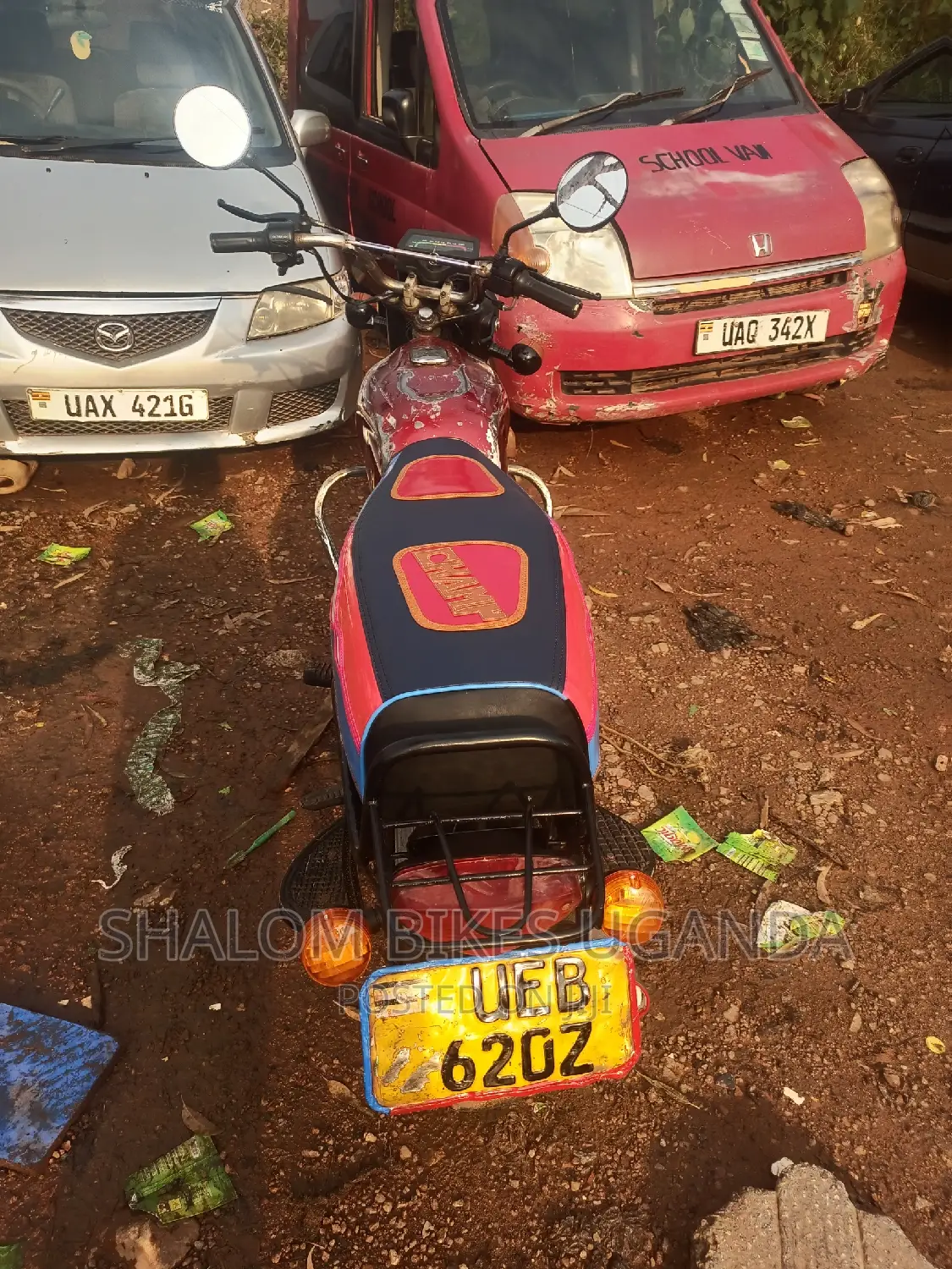 Bajaj Boxer 2016 Red