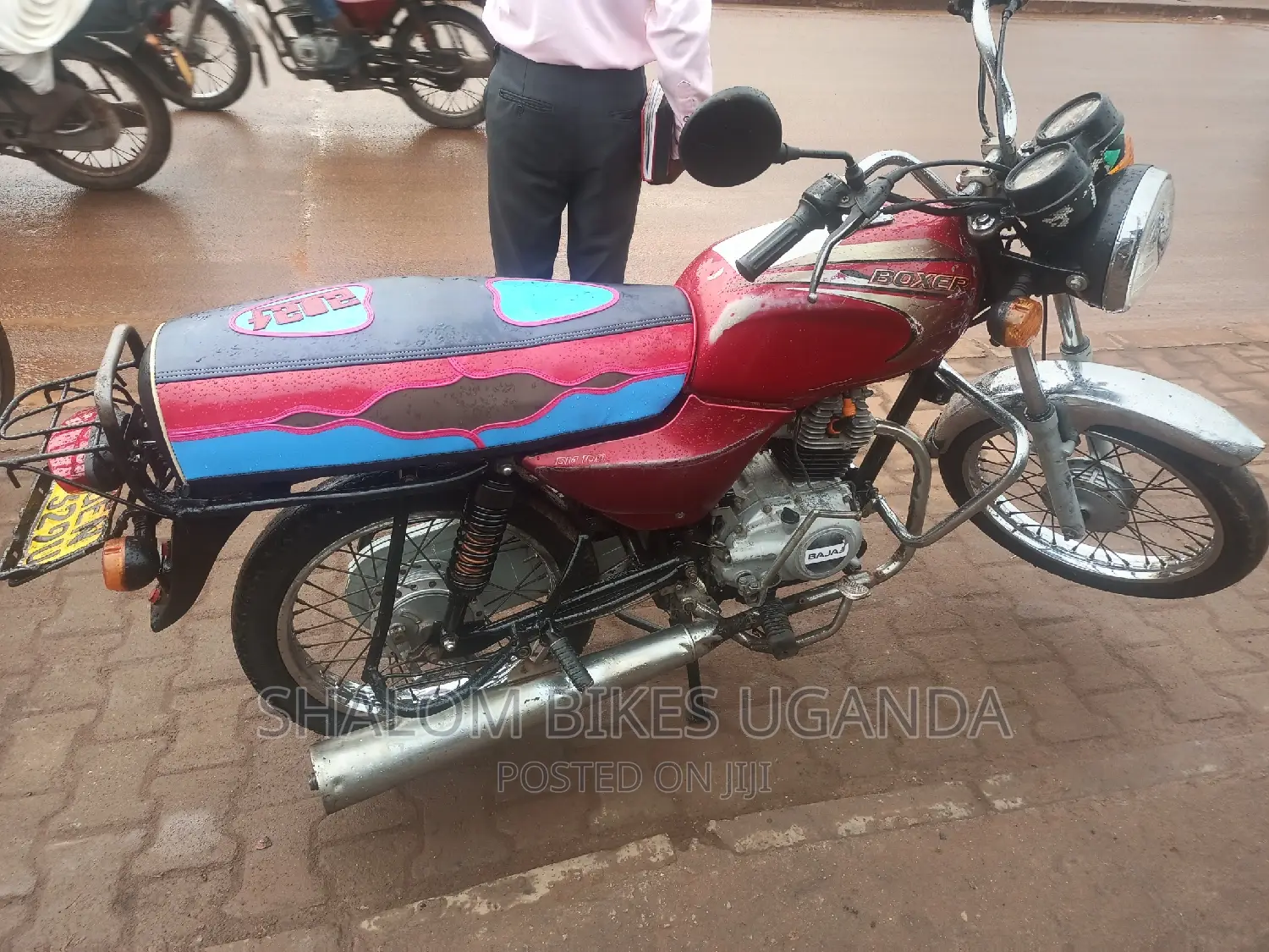 Bajaj Boxer 2016 Red