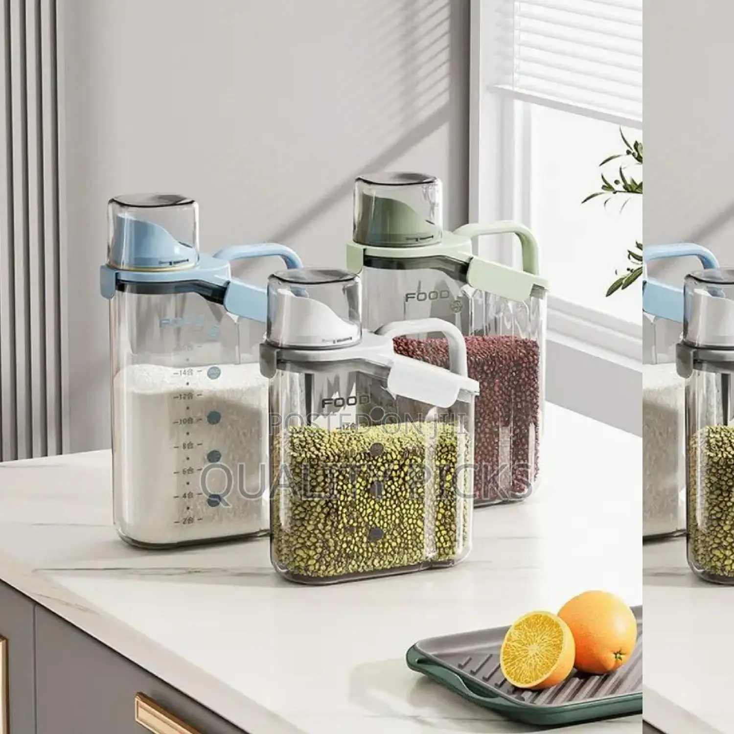 Dry Food Storage Containers Set