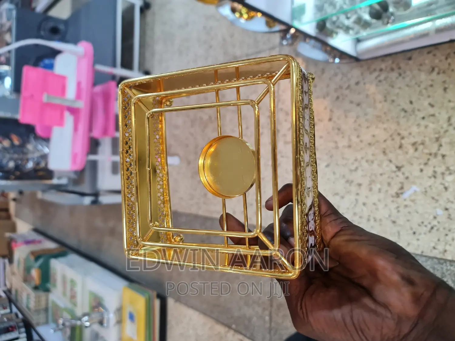 Golden Candle Stands