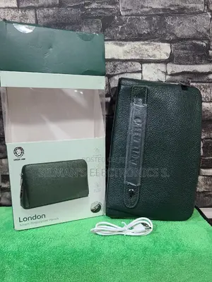 Green Lion London Fingerprint Pouch Green