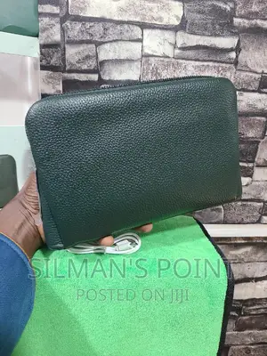 Green Lion London Fingerprint Pouch Green