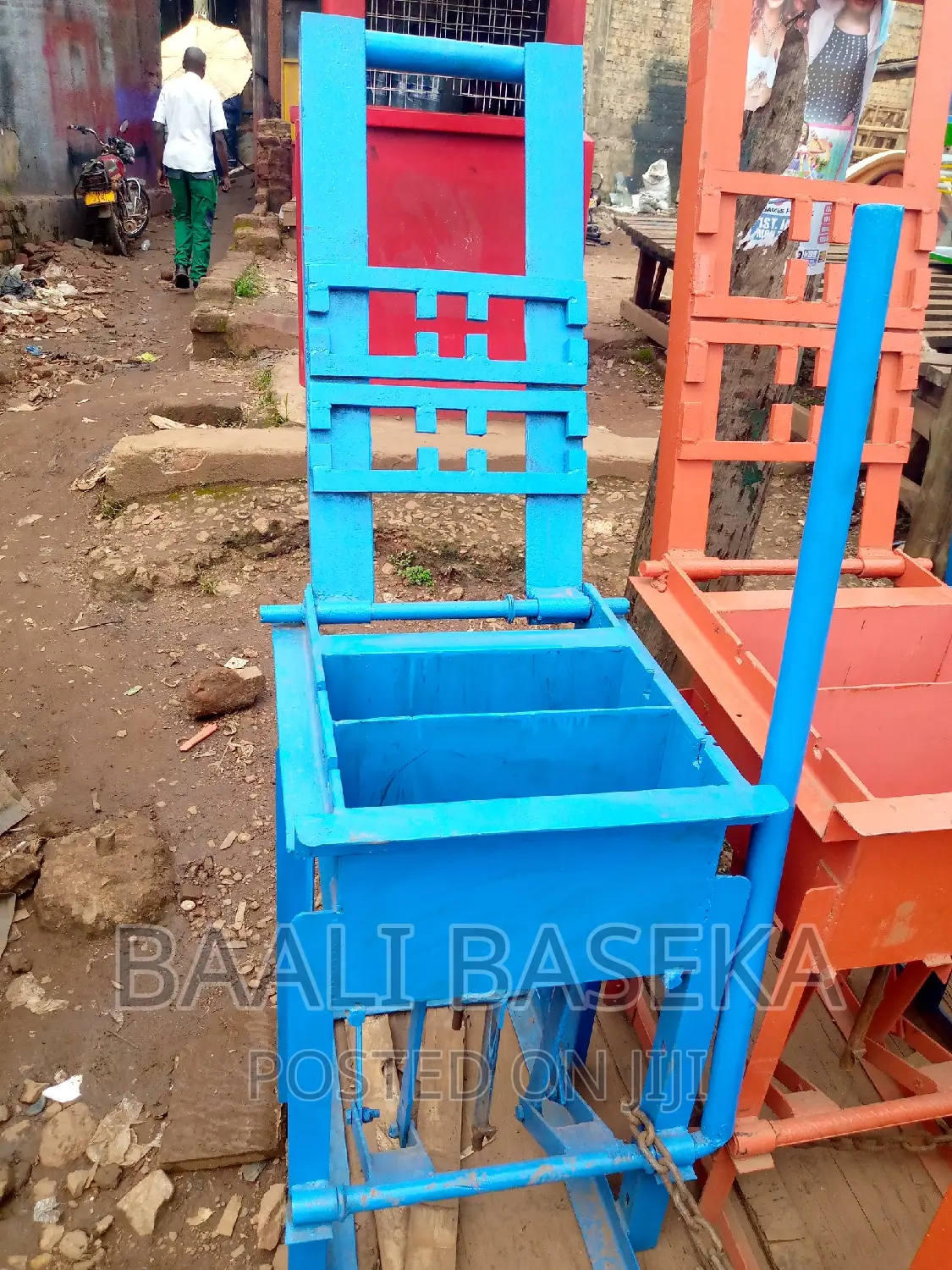 Block Machine/Concrete Block Making Machine/Blue Colour