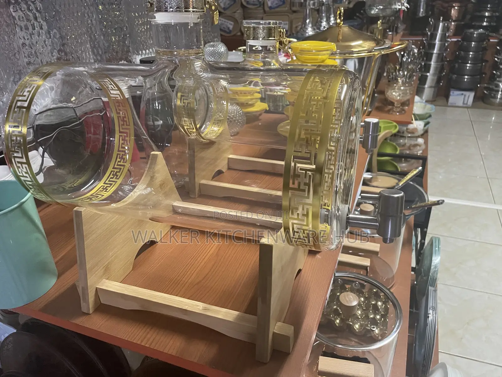 5L Classic Glass Juice Dispenser